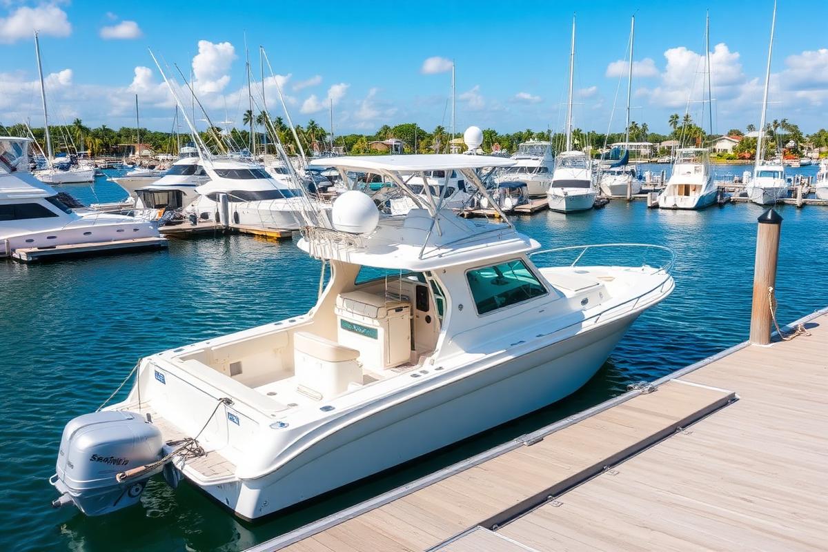 32ft Center Console Offshore Fishing Boat